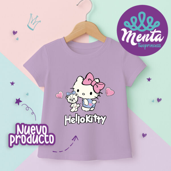 Camiseta Hello Kitty (osito) - Imagen 3