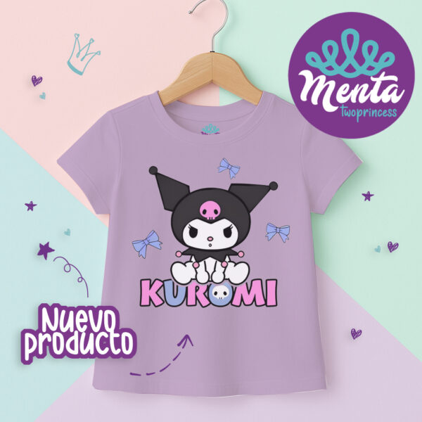Camiseta kuromi - Imagen 3