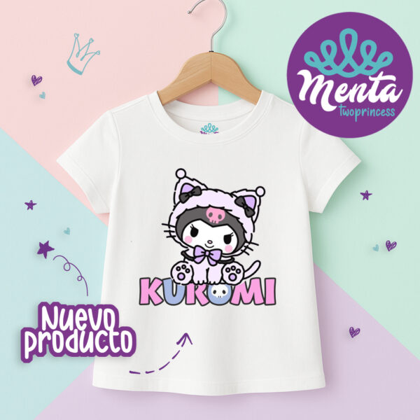 Camiseta kuromi orejas