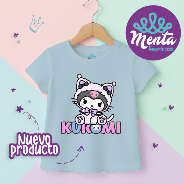 Camiseta kuromi orejas - Imagen 2
