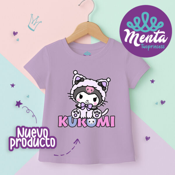Camiseta kuromi orejas - Imagen 3
